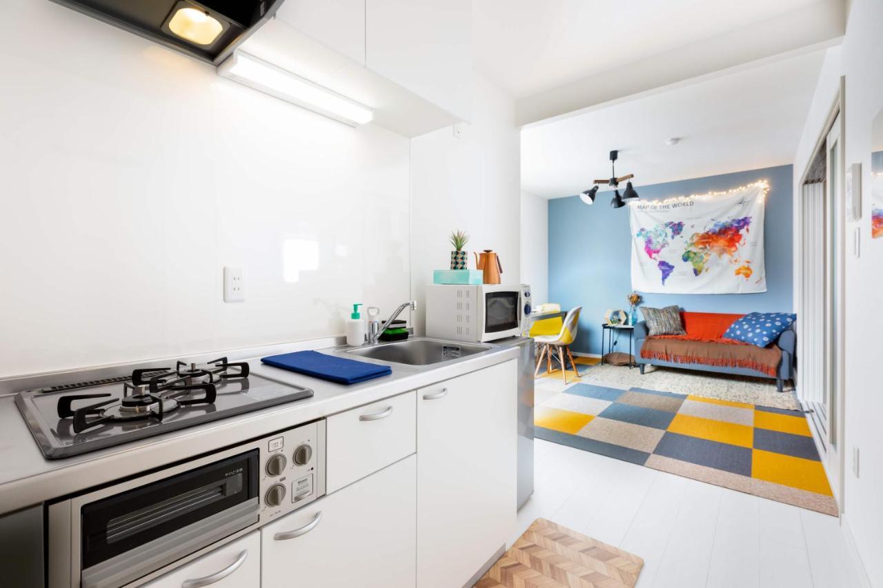 Osaka Sayuri Guesthouse - S&S Abeno 101 ภายนอก รูปภาพ